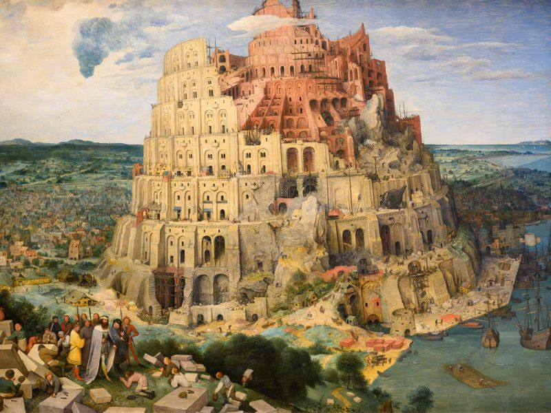 Turmbau zu Babel von Pieter Bruegel